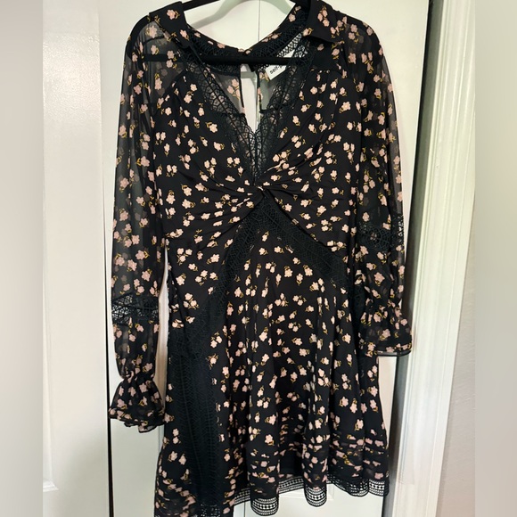 Self-Portrait twist front dress - Picture 5 of 8